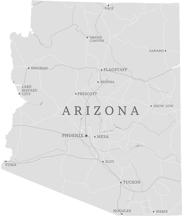 gilbert arizona map